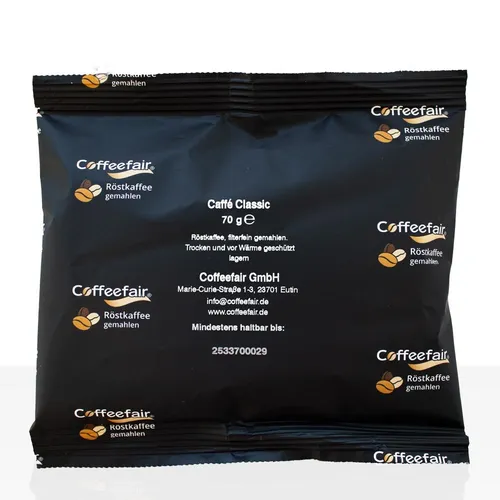 Coffeefair Filterkaffee Caffe Classic 65 x 70g Kaffee gemahlen - Gastro-Qualität