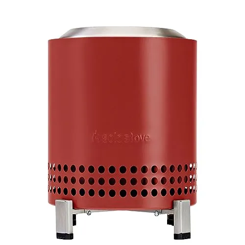 Solo Stove Mesa XL Tischfeuer Outdoor - Raucharmer Mini Tischkamin aus Edelstahl für Garten, Terrasse und Balkon. Ideal für Holz oder Pellets, mit stabilem Standfuß und Tragetasche für einfaches Transportieren.