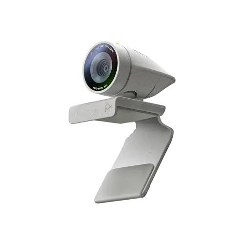 Studio P5 Professional Webcam - 720p und 1080p HD-Qualität, mit Audio und USB 2.0 für klare Videoanrufe