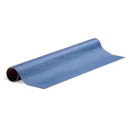 PIG® Grippy® selbsthaftende Saugmattenrolle - Blau - 81 x 102 cm - Die selbsthaftende PIG® Grippy® Bodenmatte bietet zuverlässigen Schutz auf verschiedenen Bodenbelägen. Sie absorbiert bis zu 1,3 l Flüssigkeiten pro Rolle und bleibt dank ihrer speziellen Rückseite sicher an Ort und Stelle.