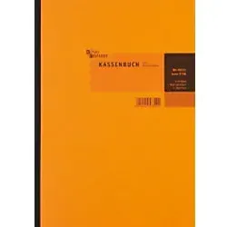 König & Ebhardt Kassenbuch DIN A4 kariert – 50 Blatt - Praktisches Kassenbuch von König & Ebhardt im DIN A4 Format mit 50 karierten Seiten. Ideal für die einfache und übersichtliche Buchführung. Robuster Einband in Orange, perforiert für einfaches Herausnehmen.