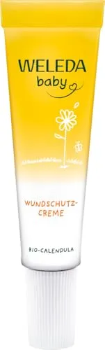 WELEDA Calendula Babycreme 75ml - Milde Wundschutzcreme für Babys - Körpercremes: Die Weleda Calendula Babycreme schützt die empfindliche Babyhaut im Windelbereich und enthält wertvolle Öle aus biologischem Anbau.