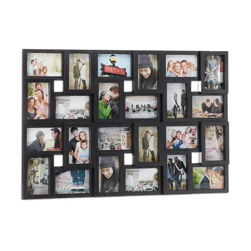 Bilderrahmen Collagen Wandcollage Rahmen - Moderner Mehrfachbilderrahmen in verschiedenen Farben, ideal für die kreative Wandgestaltung und das Präsentieren Ihrer Erinnerungen.