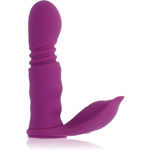 Playboy Toys Match Play Duo Vibrator mit Klitoris-Stimulator 15 cm