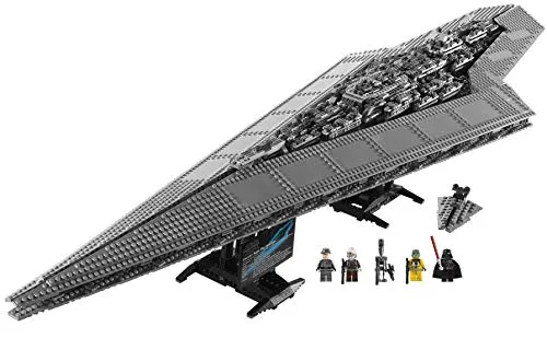 LEGO Star Wars 10221 - Super Star Zerstörer, 3152 Teile, beeindruckendes Modell mit 5 Figuren und ohne Batterien