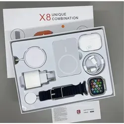 Zubehör Set für iPhone 11-15: Ladegerät, Kopfhörer, Smartwatch, Powerbank, MagSafe - Handy Ladegeräte: Umfassendes Zubehörset mit 7 praktischen Produkten für iPhone 11-15, inkl. Lightning- und USB-C-Konnektivität für maximalen Komfort.