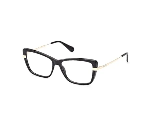 MAX&Co. Brillengestell (Model MO5113) für Damen, Katzenauge, gefertigt aus Kunststoff (inklusive Brillentasche)