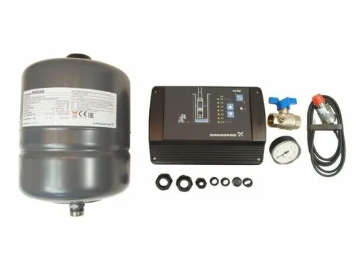 Grundfos Konstantdruckpaket ohne Pumpe für alle SQE 96524504 - Druckmanager für konstante Wasserversorgung, ideal für effiziente Bewässerungssysteme und Hausinstallationen.