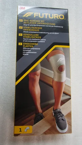 FUTURO Kniebandage 46163DABI, Gr. S - Komfort und Unterstützung für Ihr Knie - Die FUTURO Kniebandage 46163DABI in Größe S bietet eine angenehme Passform und Unterstützung für Ihr Knie. Ideal für den täglichen Gebrauch und aktive Lebensweise.
