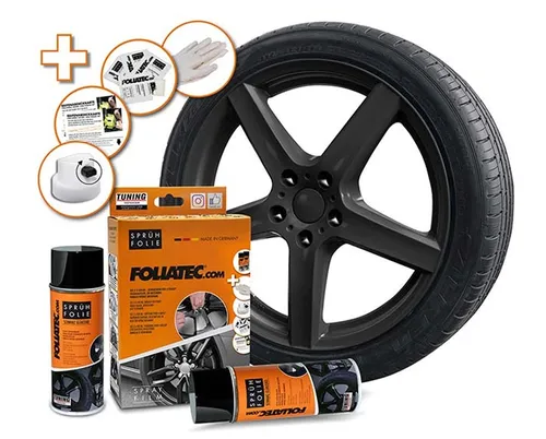 Sprühfolie Auto Felgenfolie BLAU MATT abziehbar - Spraydosen für Räder und Felgen, schnelltrocknende Sprühfolie in Blau Matt, ideal für individuelle Fahrzeuggestaltung.
