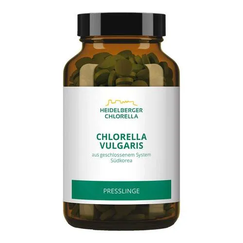Chlorella Vulgaris Presslinge 107 g - Arzneimittel mit hochwertigen Chlorella Vulgaris Presslingen, reich an Nährstoffen und ideal zur Unterstützung der Entgiftung und Immunfunktion.