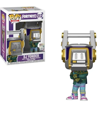 Funko Fortnite 512 DJ Yonder Vinyl Figur - Sammelbare Vinylfigur von DJ Yonder aus Fortnite, ideal für Fans des Spiels. Hohe Detailtreue und robustes Material sorgen für langlebigen Spielspaß.