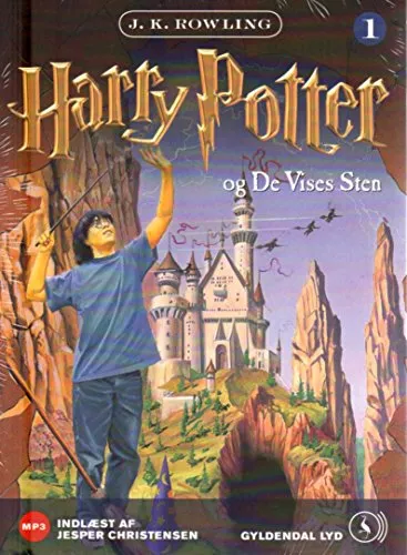 MP3 CD Hörbuch Harry Potter DÄNISCH - Harry Potter Og De Vises Sten (Stein der Weisen) 1