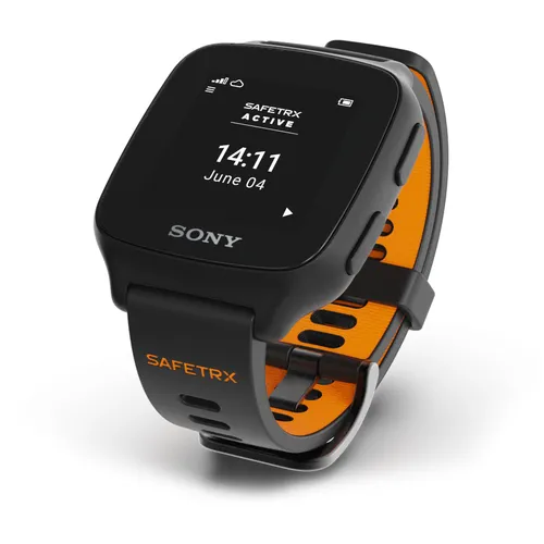 SafeTrx Active Sicherheitsuhr ST-0001-RX - Fitness-Tracker mit innovativer Sicherheitsfunktion, die deine Überlebenschancen in Notfällen erhöht und dir jederzeit Schutz bietet.