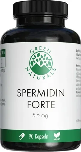 GREEN NATURALS Spermidin Forte 6 mg vegan Kapseln 100 St.
