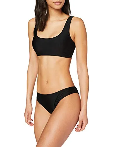 Urban Classics Damen dames tanktop badmode Bikini Set, Schwarz, XXL EU