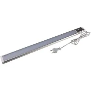 CHILITEC LED-Unterbauleuchte Comprido 600 CCT, dimmbar - Flache und elegante LED-Leuchte für einfache Montage in Küche oder Wohnzimmer. Dimmbar über IR-Sensor und mit stufenlos einstellbarer Lichtfarbe von 3000 K bis 6500 K. Ideal für individuelle Lichtgestaltung.