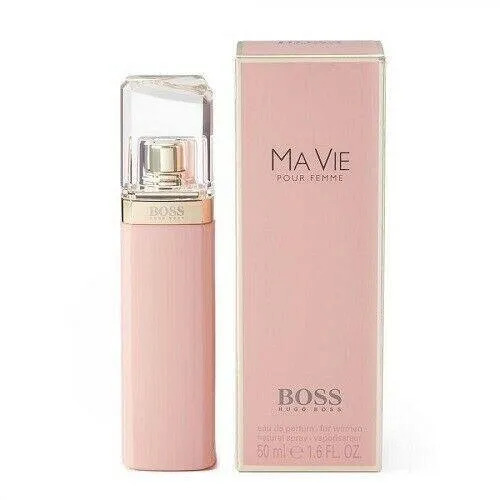 Hugo Boss Boss Ma Vie Pour Femme Eau de Parfum 50 ml - Damenduft mit blumiger Komposition, inspiriert von modernen Frauen; ideal für jeden Anlass und strahlt Eleganz und Selbstbewusstsein aus.