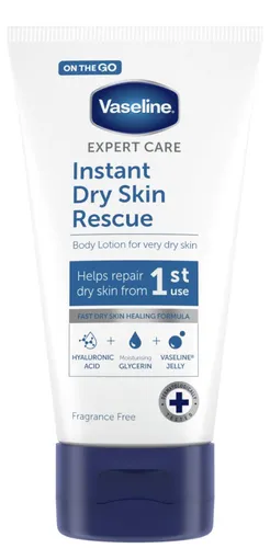 Vaseline Bodylotion Instant Dry Skin Rescue Tube 75 ML