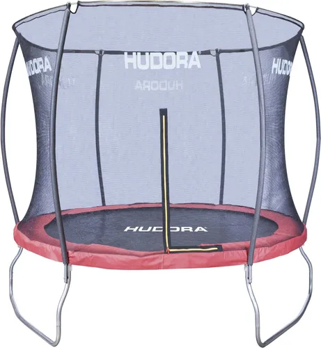 HUDORA Trampolin Fantastic - Gartentrampolin mit Sicherheitsnetz für sichere Sprünge - Trampolin mit extra breiter Randabdeckung und TÜV-geprüftem Rahmen für bis zu 100 kg. Perfekt für Familien und Kinder, schnell und einfach aufzubauen!