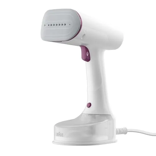 Braun QuickStyle 5 GS 5011 PU Dampfglätter - Bügeleisen mit FastSteam-Technologie für schnelle und effektive Faltenbeseitigung. Die innovative DualFreeGlide 3D-Technologie sorgt für müheloses Gleiten in alle Richtungen.