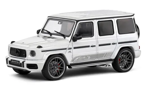 SOLIDO Mercedes-Benz AMG G63 2022 - Diamant Weiß 1/43 - Detailgetreues Modellauto im Maßstab 1/43, perfekt für Sammler und Fans der Marke Mercedes-Benz.