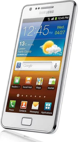 Samsung Galaxy S II i9100 DualCore Smartphone - Simlockfreies Handy mit 4,3 Zoll Super-AMOLED Plus Display, Dual-Core Prozessor und 8 MP Full-HD Kamera für beeindruckende Fotos und Videos.