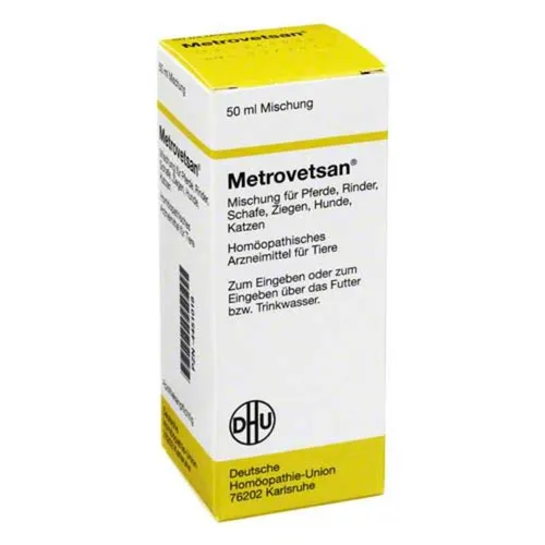 DHU Metrovetsan vet. Tropfen Mischung Inhalt: 50 ml