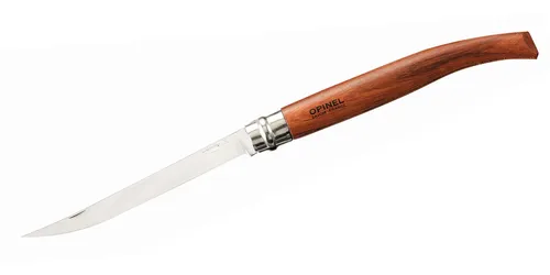 Opinel Filetiermesser EFFILE No 15 - Küchenmesser mit flexibler Edelstahlklinge und edlem Padoukholzgriff, ideal für präzises Filetieren von Fisch und Fleisch.