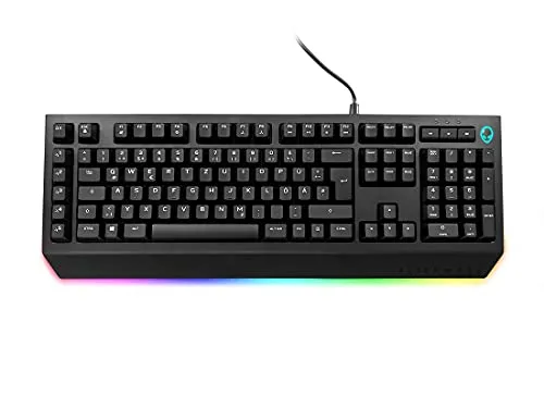 Dell 580-AGKZ Alienware AW568 Gaming-Tastatur schwarz - Joysticks - Robuste mechanische Schalter mit über 50 Millionen Tastenanschlägen für stundenlangen Spielkomfort im unverwechselbaren Alienware Design.