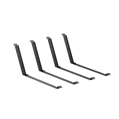 Anker SOLIX Solarmodulhalterung für Flachdach und Garten, 2er-Pack - Dach- & Bodenhalterungen Solarmodule, einfach zu installieren mit Anti-Rutsch-Design für stabile Solarpanel-Installation auch bei schlechtem Wetter.