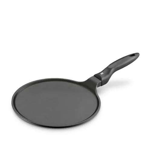 WMF Crêpe Pfanne Devil - 27 cm Induktion, antihaftbeschichtet mit Teigverteiler und Holzschaufel für perfekte Crêpes