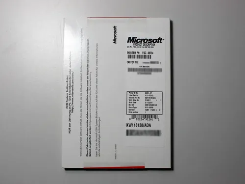 Windows 7 Professional 32-Bit SB Vollversion, deutsch - neu, SKU: FQC-00734