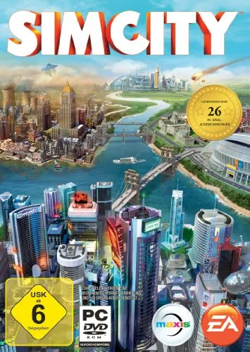 SimCity PC Download - Vollversion für EA App / Origin - Simulation Spiel für PC, direkt downloadbar ohne CD/DVD. Ideal für Fans von Städtebau mit USK ab 6 Jahren.