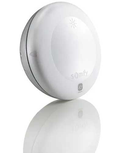 Somfy 2401219 - Funk-Sonnensensor Sunis WireFree io | Batteriebetrieben | Kompatibel mit TaHoma (Switch)