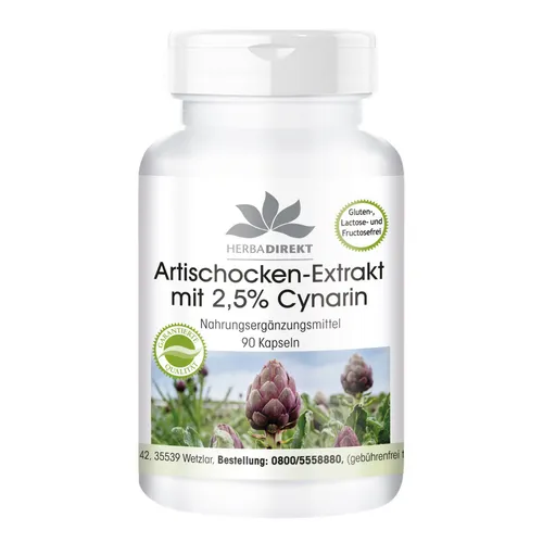 Warnke Vitalstoffe | Artischocken-Extrakt mit 2,5% Cynarin