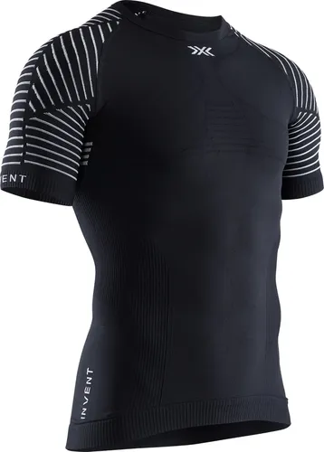 X-Bionic Invent 4.0 Light Shirt Short Sleeve Men - Sportunterwäsche für Herren, optimiert mit 3D Bionic Sphere System für ideale Temperaturregulierung, perfekt für Outdoor-Aktivitäten wie Laufen und Radfahren.