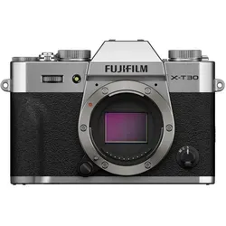 FUJIFILM X-T30 III Gehäuse Silber – Kompaktkamera - Leistungsstarkes Gehäuse mit X-Trans CMOS 4HR und X-Processor 5 für beeindruckende Fotos und 6,2K Videoaufnahmen. Ideal für kreative Fotografie.