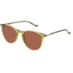 Hackett 929 Herren-Sonnenbrille Vollrand Rund Acetat-Gestell, grün