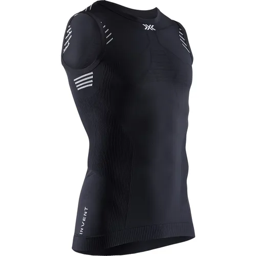 X-Bionic Tanktop Invent Light 4.0 - Ärmloses Herren Singlet - Sport-Tanktop für Herren mit patentiertem 3D Bionic Sphere® System, das Überhitzung verhindert. Ideal für Running, Cycling und Trekking bei warmem Wetter.