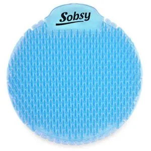 Sobsy Urinalsieb Pissoireinsatz Kalenderfunktion, 180x180mm, Urinaleinleger, blau, Frühlingsfrische