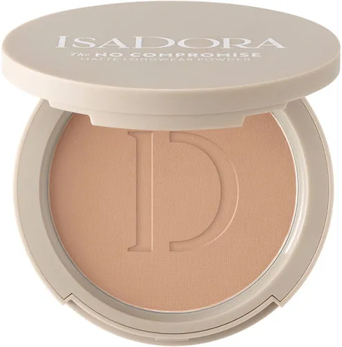 ISADORA The No Compromise Matte Longwear Powder Neutral Almond 68 7 g Kompaktpuder