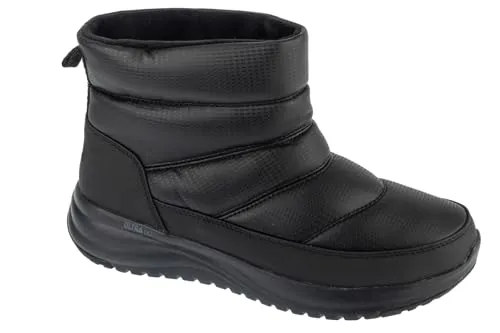 SKECHERS ON-THE-GO STELLAR Winterboots für Damen, Gr. 39, schwarz - Wanderschuhe, wasserabweisend und wärmend mit gestepptem Schaft, ideal für kalte Tage und Outdoor-Aktivitäten.