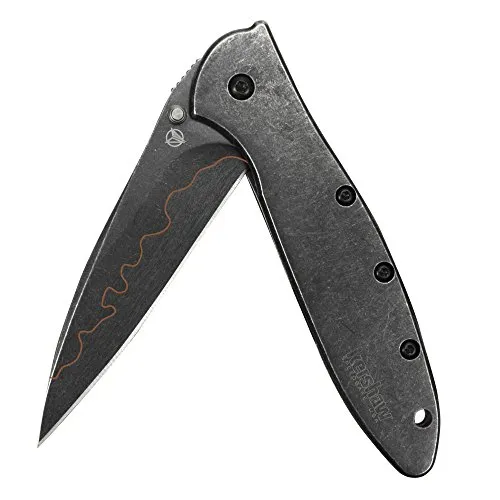 Kershaw Leek- Composite Black Wash Blade