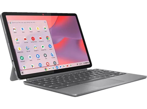 LENOVO Chromebook Duet 11 - Flexibles 2-in-1 Gerät - Chromebooks, ultraleicht mit 10,95" 2K-Display und abnehmbarer Tastatur für kreative Freiheit und bis zu 12 Stunden Akkulaufzeit.
