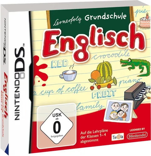 Lernerfolg Grundschule Englisch Klasse 1-4 für Nintendo DS - Lernspiel für Kinder der Klassen 1-4, fördert spielerisch Englischkenntnisse und sorgt für Spaß beim Lernen.