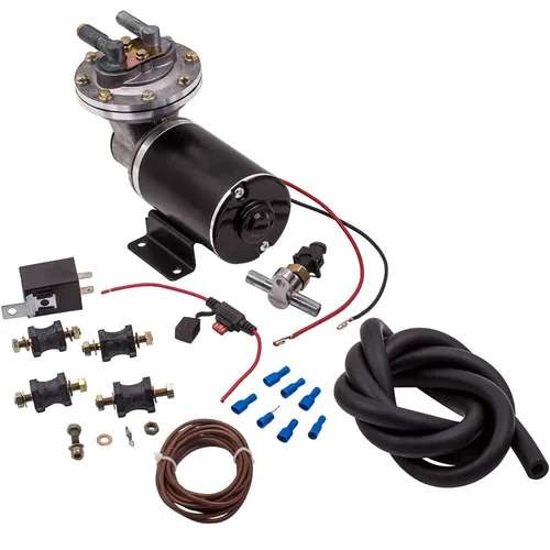 V Elektrisch Bremskraftverstärker Vakuumpumpe Satz 18" - 22" 12 - Vakuumpumpe für Bremskraftverstärkung, universell einsetzbar. Ideal für die zuverlässige Funktion des Bremssystems, inklusive Montagezubehör und Relais. Hochwertiges Aftermarket-Ersatzteil.