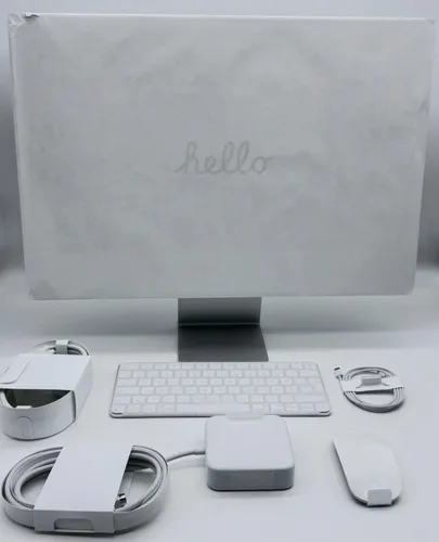 Apple iMac 2024 24.0 - Retina Display, 8-Core CPU und GPU, 16GB RAM, 256GB SSD, inkl. Magic Keyboard, leistungsstark und elegant