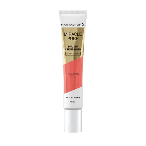 Max Factor Miracle Pure Infused Cream Blush 06 Soft Peach 15ml