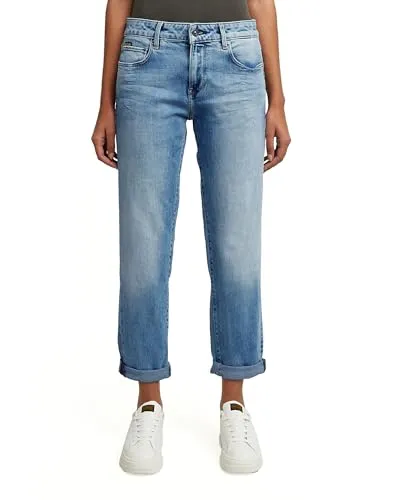 G-STAR RAW Damen Kate Boyfriend Jeans - Stylische Boyfriend Jeans mit normaler Bundweite und weitem Bein, ideal für einen lässigen Look und hohen Tragekomfort.